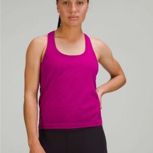 Lululemon Athletica Magenta Tank Top